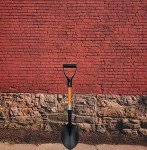 Kids 27-Inch Short Handle Digging Shovel