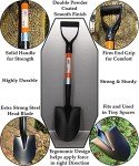 Kids 27-Inch Short Handle Digging Shovel