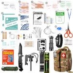 174-Piece Survival Gear & First Aid Kit
