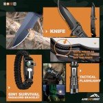 174-Piece Survival Gear & First Aid Kit