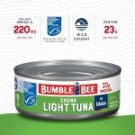 Bumble Bee Chunk Light Tuna, 10 Cans Pack