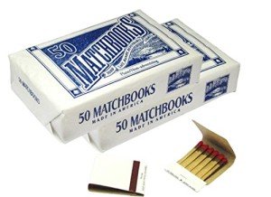 D.D. Bean & Sons Classic Matchbooks, 2 Pack