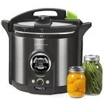 12 Qt Electric Stainless Steel Pressure Canner