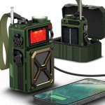 FosPower NOAA Weather Radio with Power Bank & SOS