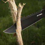 FLISSA Tactical Bowie Knife with Sheath & Sharpener