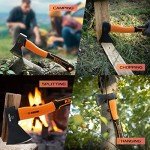 KSEIBI Small Wood Axe for Camping and Kindling