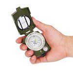 AOFAR Waterproof Military Compass with Pouch