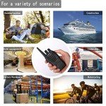 Pxton Long Range Walkie Talkies with Headphones, 6 Pack