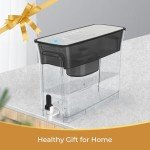 Waterdrop 35-Cup Water Filter Dispenser, BPA Free