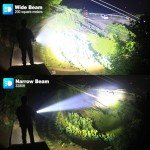 Ultra Bright Rechargeable LED Flashlight with 5 Modes