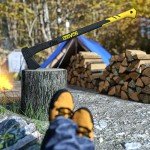 LEXIVON 36" Wood Splitting Axe for Camping