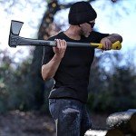 LEXIVON 36" Wood Splitting Axe for Camping