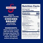 Swanson Premium Chunk Canned Chicken Breast, 2-Pack