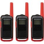 Motorola Talkabout 2-Way Radios, 22 Channel, 3 Pack