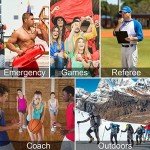 2 Pack Emergency Survival Whistle with Compass & Thermometer