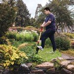 VNIMTI 45-Inch Spade Shovel with Wooden Handle