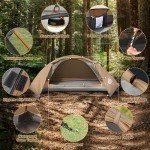 Camppal 1-Person Tent for Camping and Hiking