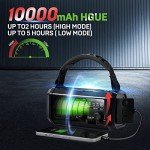 10,000mAh Solar and Crank Emergency Radio