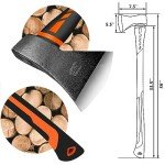 Chopping Axe with 36" Fiberglass Handle, 5.5 lb