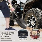 28-Inch Round Metal Garden and Camp Shovel