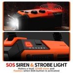 FosPower NOAA Emergency Weather Radio with Power Bank