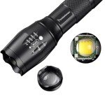 Super Bright 2000 Lumen LED Tactical Flashlight 10 Pack