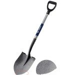 Heavy-Duty Gardening Shovel with Cushioned Handle