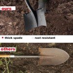 Heavy-Duty Gardening Shovel with Cushioned Handle