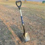 Heavy-Duty Gardening Shovel with Cushioned Handle