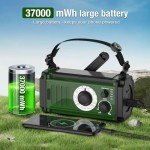 Hand Crank Solar NOAA Emergency Radio & Power Bank