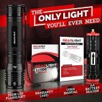 Powerful GearLight S2500 LED Tactical Flashlight