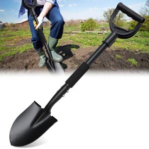 31-Inch Heavy Duty Garden and Camping Shovel