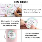 300 Waterproof Canning Labels for Jars and Containers