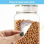 300 Waterproof Canning Labels for Jars and Containers