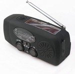 NOAA Weather Radio with Solar, Hand Crank & USB