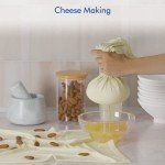 8 Pack Reusable 100% Cotton Cheesecloth Strainer