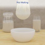 8 Pack Reusable 100% Cotton Cheesecloth Strainer
