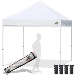 10x10ft Pop Up Canopy Tent with Sand Bags