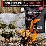 Dextreme Fire Plugs - Natural Waterproof Fire Starters