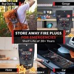 Dextreme Fire Plugs - Natural Waterproof Fire Starters