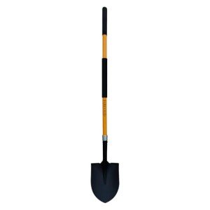 Heavy Duty 57" Digging Shovel with Fiberglass Handle