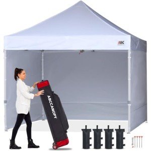 Pop Up Gazebo Canopy with Removable Sidewalls