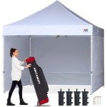 Pop Up Gazebo Canopy with Removable Sidewalls
