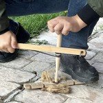 2 Pack Bow Drill Fire Starter Kit for Survival