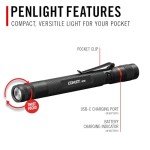 COAST HP3R 500 Lumen Rechargeable LED Penlight
