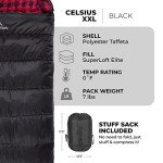 TETON Sports XXL Sleeping Bag for Family Camping