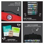 73-Piece First Aid Kit for Sports and Outdoors