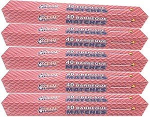 200 Count Wooden Fireplace Matches - 11" Long