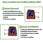 Kids Walkie Talkies - Long Range 2 Way Radio