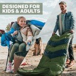 MalloMe Lightweight Warm Sleeping Bag for All Ages